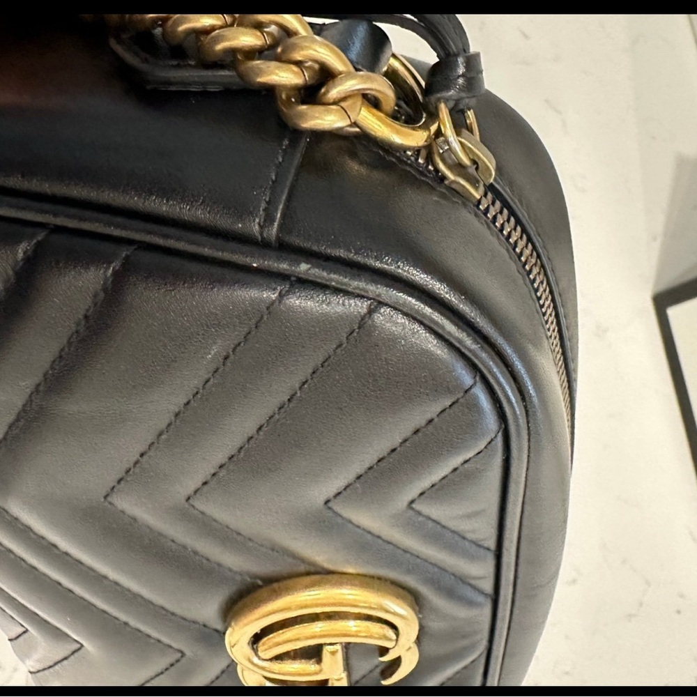 Gucci Black Leather Crossbody Bag - Picture 11 of 12